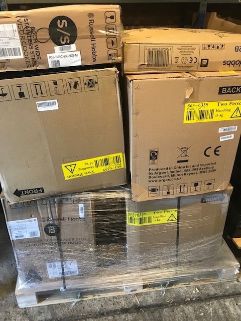 SDA Returns Untested Unchecked Returns Pallet RRP £1074.90